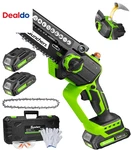 Mini Chainsaw Cordless, 6 Inch Electric With 2 Battery, Handheld New. Price: $66.28.