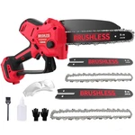 Mini Chainsaw 6 Inch Cordless 1000W Brushless Milwaukee M18 Compatible Battery New. Price: $89.99.