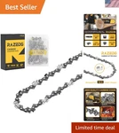 18" Carbide Chainsaw Chain, 3/8" Lp Pitch - Fits Multiple Brands New. Price: $71.04.