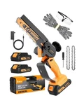 6 Inch Battery Powered Mini Chainsaw Cordless, 20V Portable Handhel... Fast Ship New. Price: $57.99.