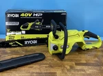 Ryobi 40V Brushless 16" Chainsaw Tool Only Open. Price: $140.00.