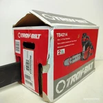 Ob-troy-bilt TB4214 42CC 14" Gas Chainsaw Open. Price: $129.99.