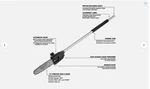 Milwaukee 49-16-2720 M18 Fuel 18V 10-INCH Quik-lok Pole Saw Attachment New Us. Price: $140.00.