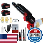 Mini Chainsaw, 6INCH & 8INCH Battery Powered Cordless Small Upgrade Br New. Price: $72.46.