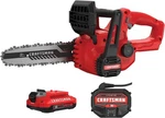 Craftsman 10" Mini Chainsaw Cordless, V20 Battery & Charger Included New. Price: $132.95.