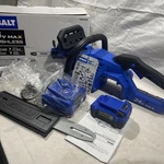 Kobalt 1447232 24V Max Cordless 12" Chainsaw Kit W/ Battery & Charger Included Open. Price: $139.99.