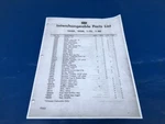 1959 Mcculloch S44A S55A 1-70 1-80 Chainsaw Parts Interchange Manual Book Vtg Used. Price: $8.09.