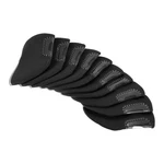 Patikil Golf Club Iron Head Covers, 10 Pack Visible Window Waterproof Black New. Price: $32.99.
