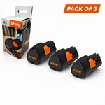 Pack Of 3 Stihl AS2 Lightweight Lithium-ion Battery EA024006500 / 6501 New. Price: $133.99.