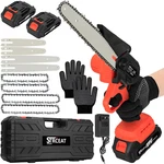Mini Chainsaw Cordless 8"X6" Handheld Electric Portable Small +2 Batteries New. Price: $72.99.
