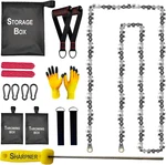 55 Inch High Limb Rope Dual Sided Pocket Chainsaw With 70 Sharp Teeth 360 New. Price: $48.36.