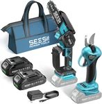 Mini Chainsaw & Electric Pruning Shears Combo, 6-INCH Brushless Handheld Power New. Price: $156.68.
