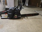 Poulan Predator Chainsaw PPR4218A - 18" Bar With And Storage Case Open. Price: $175.00.