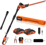 Maxlander Hedge 18-INCH Cordless Pole Trimmer, 16-FEET Reach New. Price: $139.99.