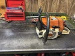 Stihl 034 Av Chainsaw Running Used. Price: $275.00.