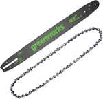 Greenworks 18" Chainsaw Bar And Combo, 3/8" Pitch, 0.05" Gauge, 62 Drive L New. Price: $50.70.
