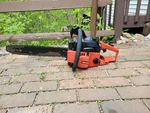 Craftsman 3.7/18" Chainsaw Starts Runs Used. Price: $100.00.