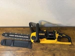 Dewalt DCCS670B-NBX 60V Max Flexvolt Cordless Chainsaw (tool Only) New. Price: $210.00.