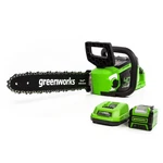 Greenworks 40V 14" Brushless Chainsaw With 2.5 Ah Battery & Charger 2012802 New. Price: $149.99.