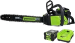 Greenworks 80V 18" Brushless Cordless Chainsaw W/ 2.0AH Battery & Charger New. Price: $297.00.