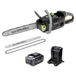 Novorikx 60V Brushless Cordless Chainsaw 18" 16" Bar 5.0AH Battery New. Price: $249.99.