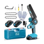 6 Inch Mini Cordless, Portable Electric Chainsaw, For Wood... Fast Ship New. Price: $55.99.