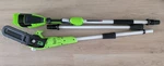 Greenworks 24V 8 Inch Cordless Pole Saw (max Reach 11FT) - Tool Only Used. Price: $89.82.
