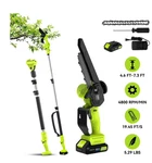 Steelite 2-IN-1 Cordless Pole & 6" Electric Mini Chainsaw New. Price: $199.99.
