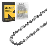 Razedg 16 Inch Carbide Chainsaw Chain, 3/8" Lp Pitch, .043" Gauge, 56 Drive New. Price: $74.58.