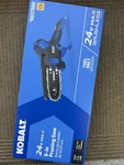 Kobalt 24V Brushless 6-IN Battery Pruning Saw (tool Only) New. Price: $89.99.