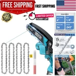 4-PACK 6-INCH With 36 Links & Sharpening Kit For Mini Chainsaws New. Price: $26.09.