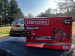 Craftsman S1800 42CC 2-STROKE Gas Chainsaw 18" Bar Easy Start Red/black New. Price: $140.00.