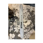 New Old Stock Stihl Duromatic Hard Nose 24 Chainsaw Bar Open. Price: $80.00.