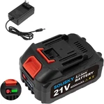 Mini Chainsaw Battery, 21V 4.0 Ah Lithium With Electric Quantity Disp... New. Price: $38.39.