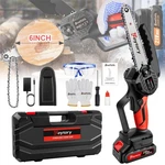 6 Inch Electric Cordless Chainsaw Powerful Wood Cutter + Battery For Dayplus New. Price: $26.45.