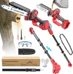 Electric Pole Saw Inch 16FT Reach Brushless Tree Trimmer Milwaukee 18V 2-IN-1 New. Price: $179.49.