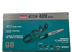 Makita GCU06 Xgt 40V Brushless 18" Chainsaw Includes Battery And Charger New. Price: $376.00.