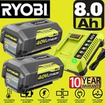 2X Battery & Charger For Ryobi 40V With Led Lithium-ion 40-VOLT OP406VNM OP40602 New. Price: $96.00.