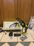 Sun Joe 24V-HCS-LTE 24-VOLT Ion+ Cordless Mini Chainsaw Handheld Pruning New. Price: $77.75.