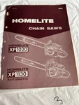 Homelite Chainsaws XP-1020;1130 Automatic Year 1966 Sales Manual Catalog Specs Acceptable. Price: $23.62.