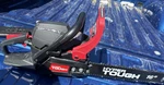 Hyper Tough HT3716 16" Gas Chainsaw, Brake, Blade Guard, Black/red Open. Price: $62.10.