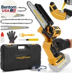 Mini Chainsaw For Dw Battery 20V MAX,8-INCH And 6-INCH 2-IN-1 Cordless New. Price: $82.00.