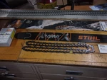 Stihl Oem 28" Pro Guide Bar 3/8" .050 91DL 3003-000-8838 Chain 33RS-91 #GL-SN2E Open. Price: $159.95.