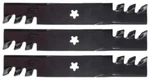 Poulan Pro 25PH48ST A-b 48" Gator Style Mulching Mower Blades Set Of 3 New. Price: $69.95.