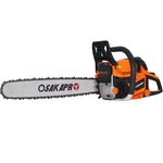 Orange 52 Cc 2-CYCLE Gasoline Chain Saw With 20 In. Bar For Wood Cutting, Epa Co New. Price: $184.80.