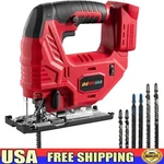 Cordless Jigsaw 800W Brushless Motor 7 Speed Adjustable Safety Lock Tool New. Price: $74.78.