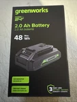 New Greenworks 24V Lithium-ion Battery 2.0AH Usb Power Tool Rechargeable 125+. Price: $24.99.