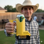 Tripled Tools Toolfuel Can Sleeve For Dewalt Battery & Cooler, 3D Printed New. Price: $16.99.