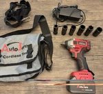 Autojare LDB1801 20V Cordless Impact Wrench Kit Li-ion 3.0AH Battery Case Used. Price: $70.00.