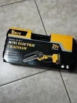 Bkiy NL-611 21V Cordless Mini Chainsaw 6" Yellow/black Accessories & Batteri New. Price: $35.00.